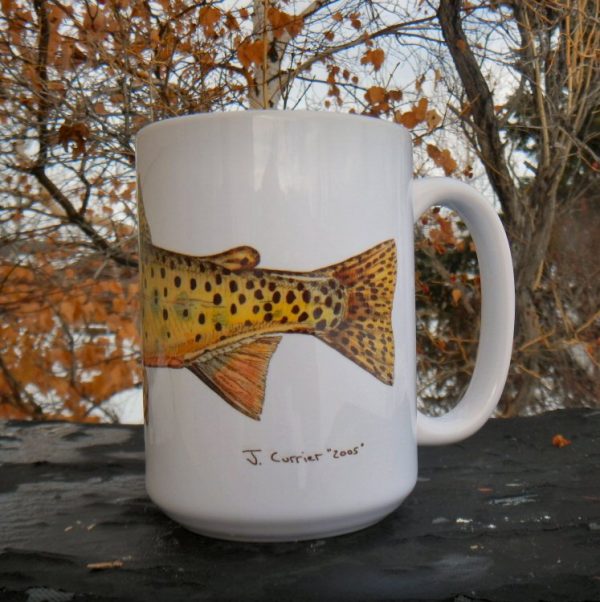 Colorado River Cutthroat | Coffee Mug | Jeff Currier - Image 2