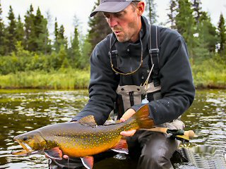 Adventures fly fishing Labrador