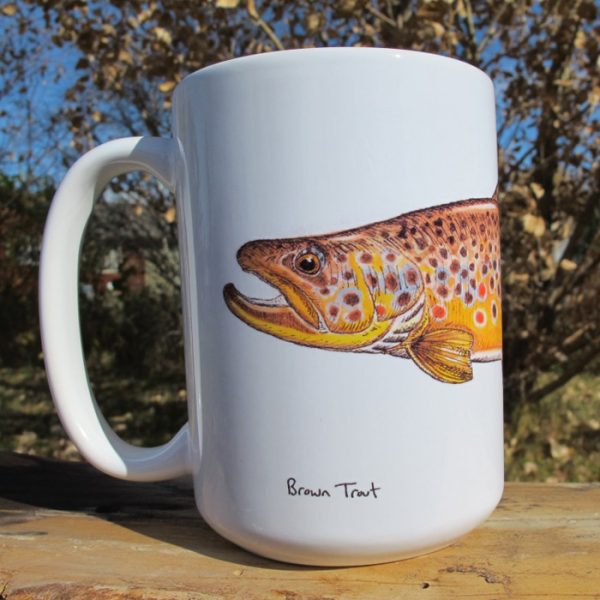 Brown Trout | Coffee Mug | Jeff Currier