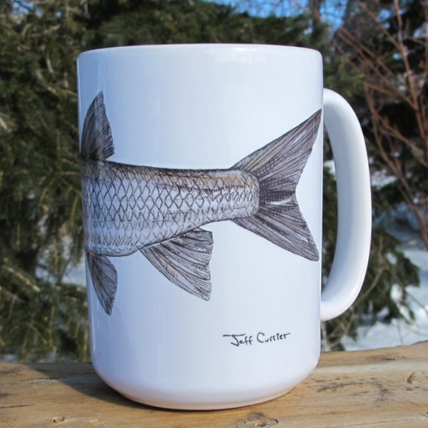 Grass Carp | Coffee Mug | Jeff Currier - Image 2