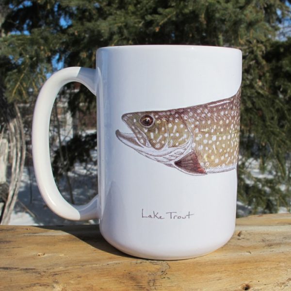 Lake Trout | Coffee Mug | Jeff Currier