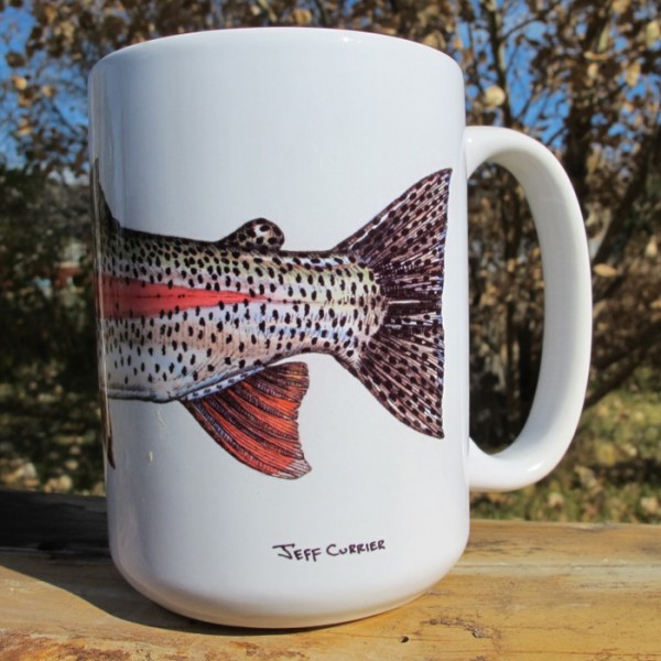 Rainbow Trout | Coffee Mug | Jeff Currier - Image 2