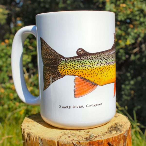 Snake River Cutthroat | Coffee Mug | Jeff Currier - Image 2