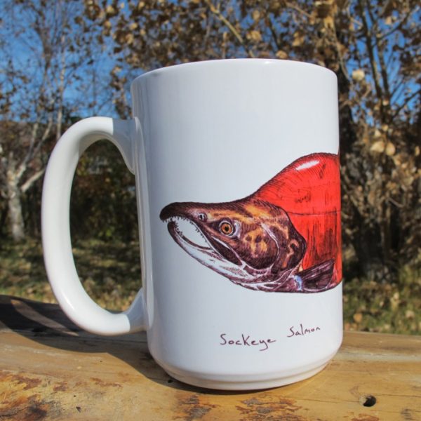 Sockeye Salmon | Coffee Mug | Jeff Currier