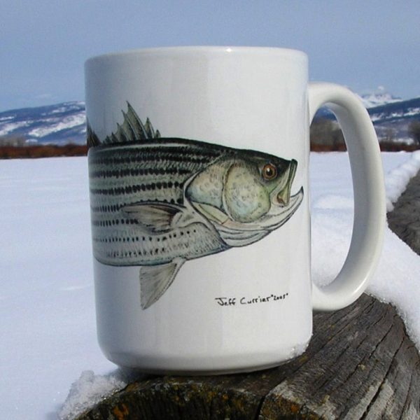 Striped Bass | Coffee Mug | Jeff Currier