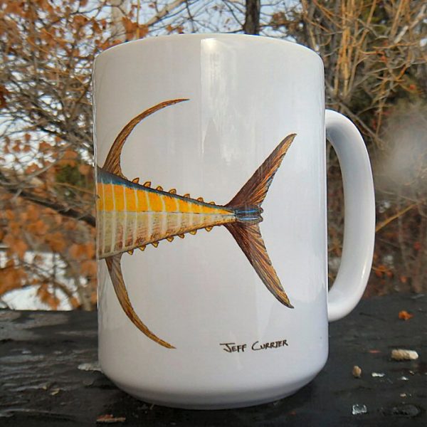 Yellowfin Tuna | Coffee Mug | Jeff Currier - Image 2