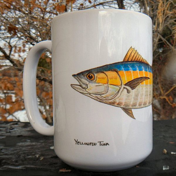 Yellowfin Tuna | Coffee Mug | Jeff Currier