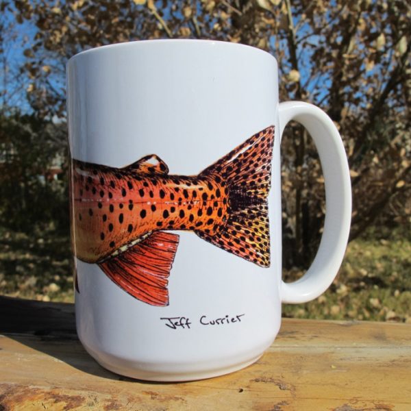 Yellowstone Cutthroat | Coffee Mug | Jeff Currier - Image 2