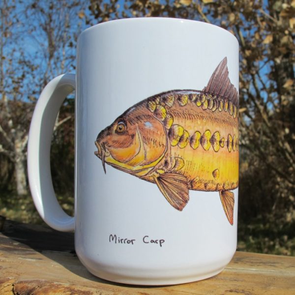 Mirror Carp | Coffee Mug | Jeff Currier