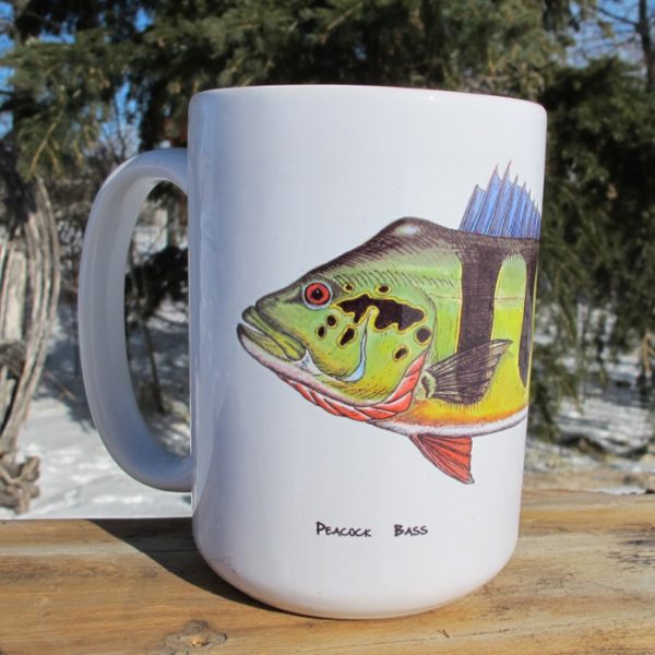 Peacock Bass | Coffee Mug | Jeff Currier