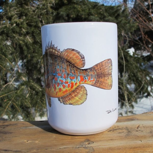 Pumpkinseed Sunfish | Coffee Mug | Jeff Currier - Image 2