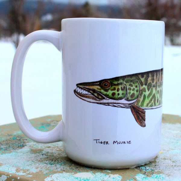 Tiger Muskie | Coffee Mug | Jeff Currier