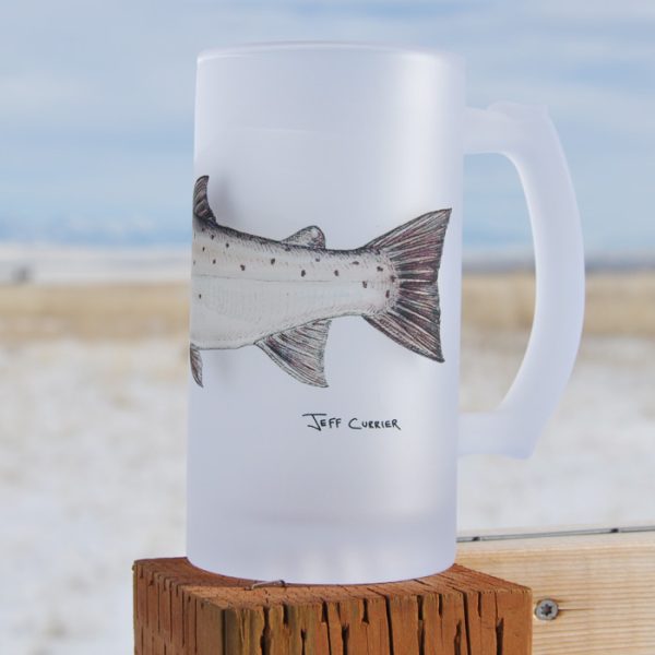 Atlantic Salmon | Frosted Mug | Jeff Currier - Image 2