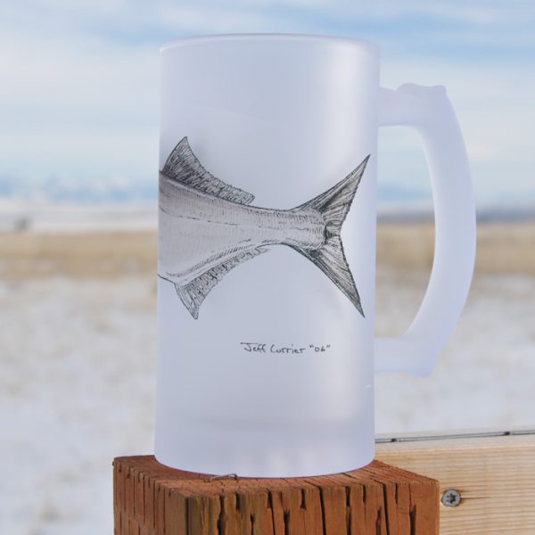 Bluefish | Frosted Mug | Jeff Currier - Image 2