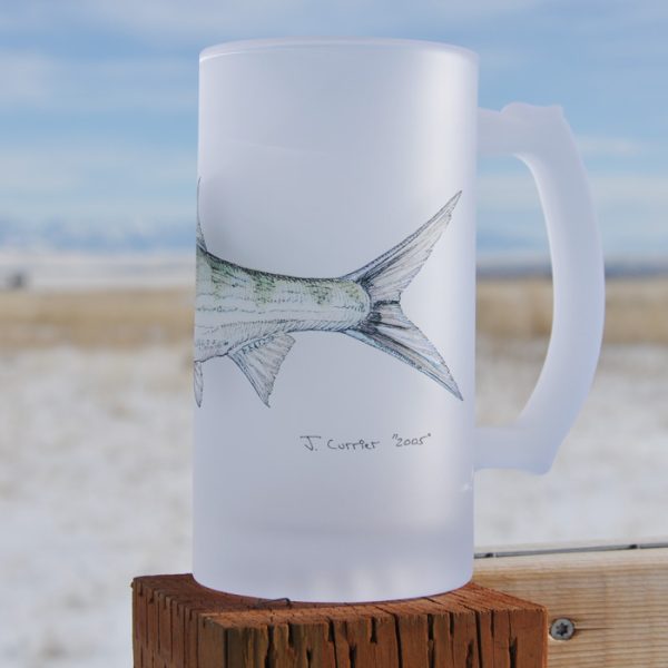 Bonefish | Frosted Mug | Jeff Currier - Image 2