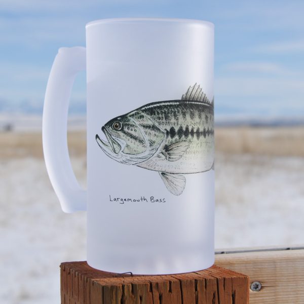 Largemouth Bass | Frosted Mug | Jeff Currier