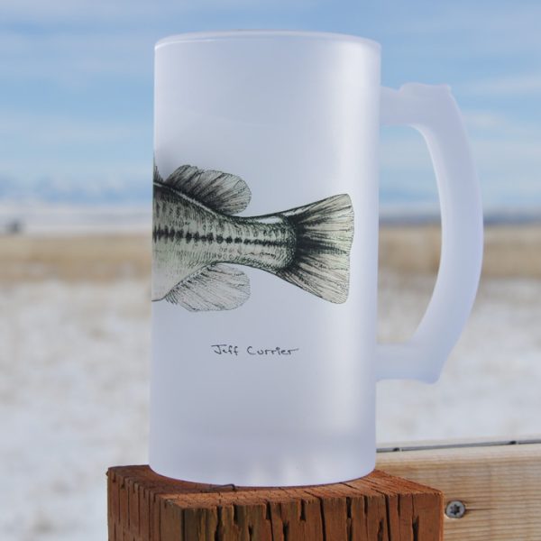 Largemouth Bass | Frosted Mug | Jeff Currier - Image 2