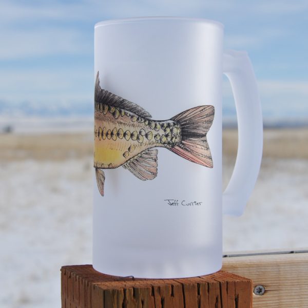 Mirror Carp | Frosted Mug | Jeff Currier - Image 2