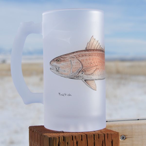 Redfish | Frosted Mug | Jeff Currier