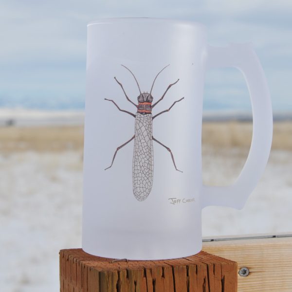 Salmonfly | Frosted Mug | Jeff Currier