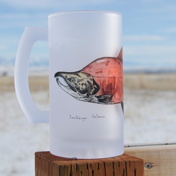 Sockeye Salmon | Frosted Mug | Jeff Currier