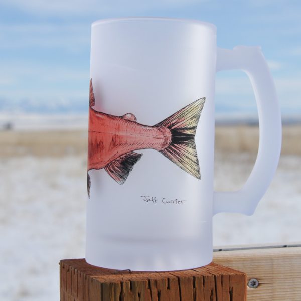 Sockeye Salmon | Frosted Mug | Jeff Currier - Image 2