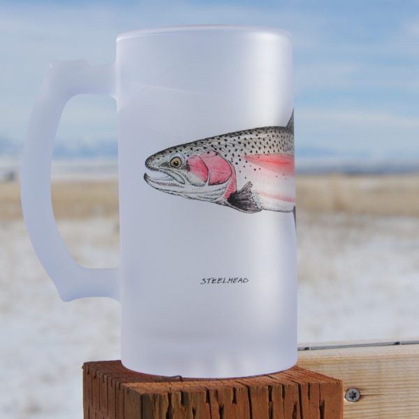 Steelhead | Frosted Mug | Jeff Currier