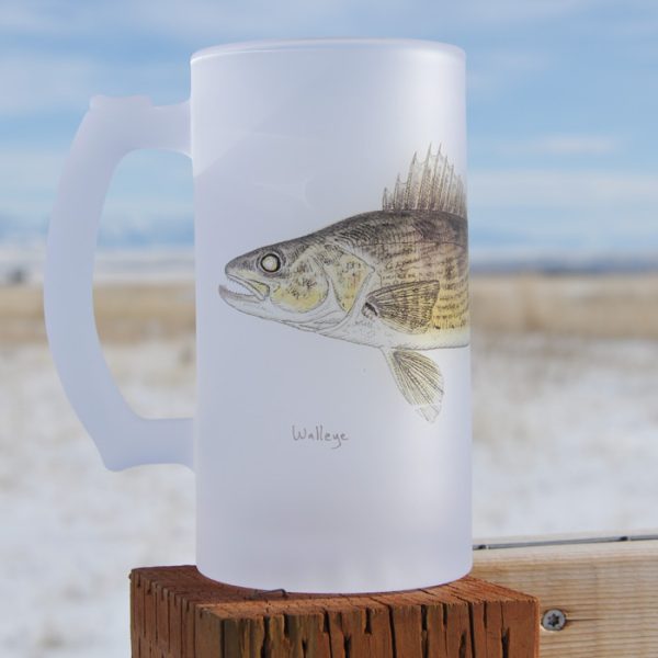 Walleye | Frosted Mug | Jeff Currier