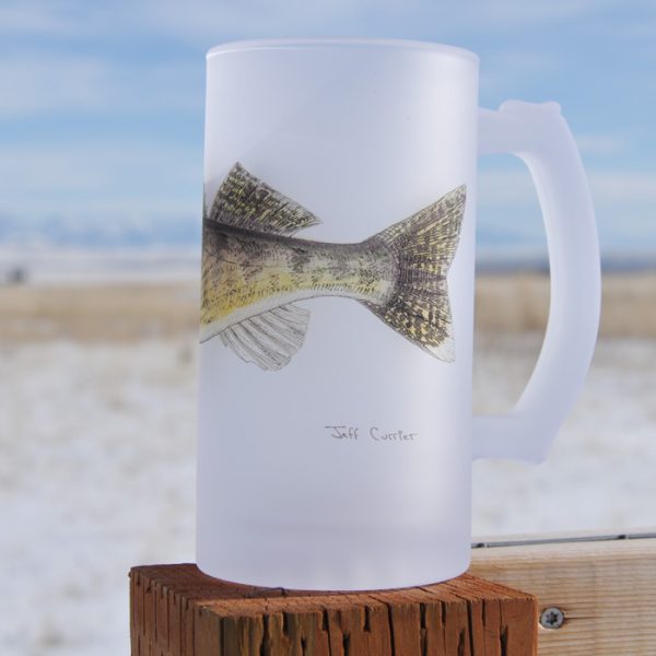 Walleye | Frosted Mug | Jeff Currier - Image 2