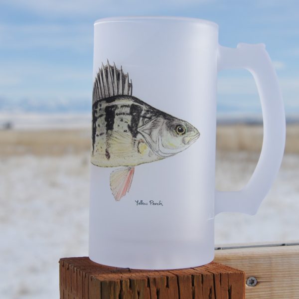 Yellow Perch | Frosted Mug | Jeff Currier