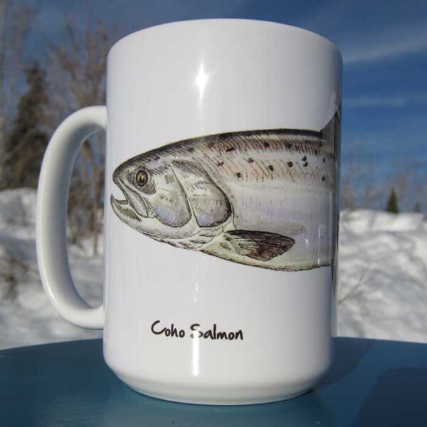 Coho Salmon | Coffee Mug | Jeff Currier