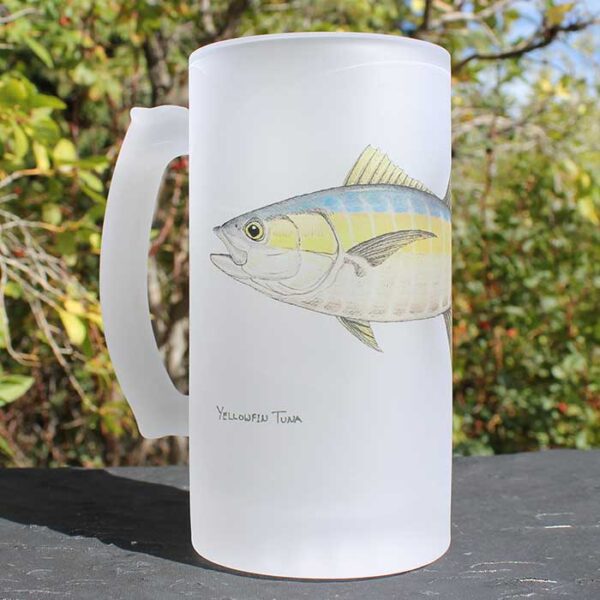 Yellowfin Tuna | Frosted Mug | Jeff Currier