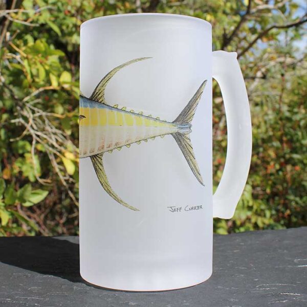 Yellowfin Tuna | Frosted Mug | Jeff Currier - Image 2