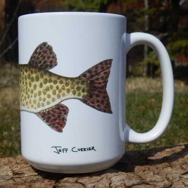 Spotted Muskellunge | Coffee Mug | Jeff Currier - Image 2