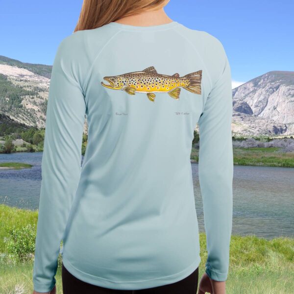 Brown Trout | Ladies Solar Long Sleeve Shirt