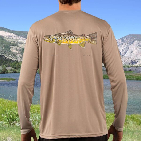 Brown Trout | Solar Long Sleeve Shirt - Image 5