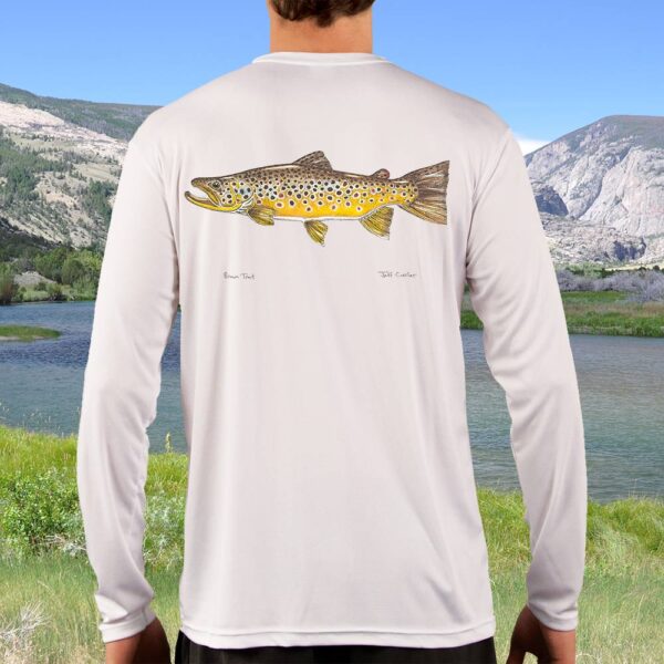 Brown Trout | Solar Long Sleeve Shirt