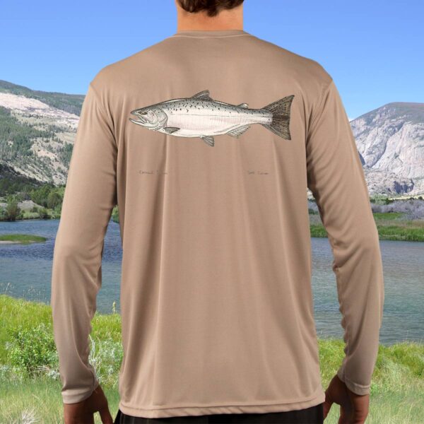 Chinook Salmon | Solar Long Sleeve Shirt - Image 5