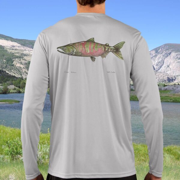 Chum Salmon | Solar Long Sleeve Shirt - Image 3