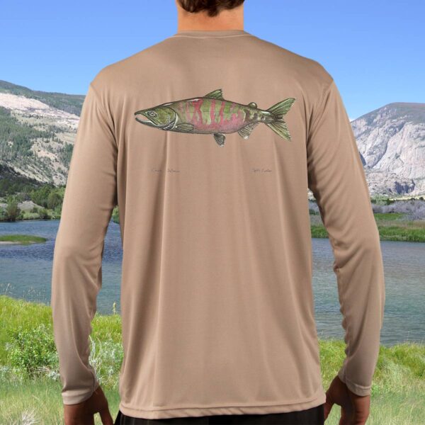 Chum Salmon | Solar Long Sleeve Shirt - Image 5