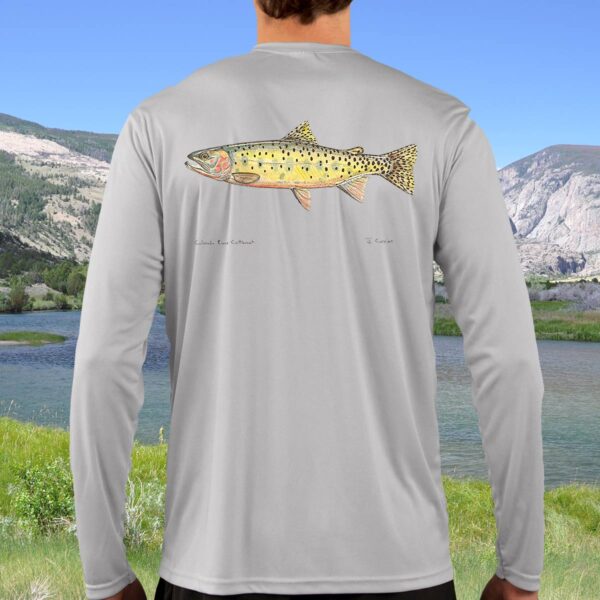 Colorado River Cutthroat | Solar Long Sleeve Shirt - Image 3