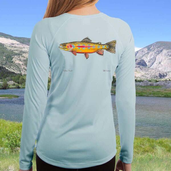 Golden Trout | Ladies Solar Long Sleeve Shirt