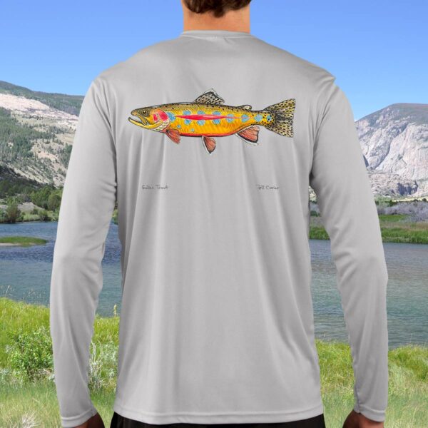 Golden Trout | Solar Long Sleeve Shirt - Image 3