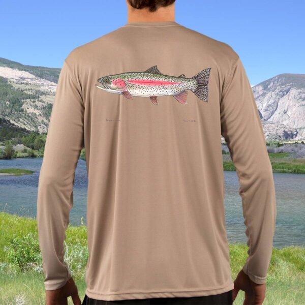 Rainbow Trout | Solar Long Sleeve Shirt - Image 5