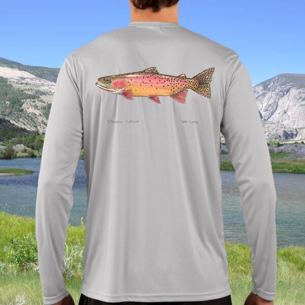 Yellowstone Cutthroat | Solar Long Sleeve Shirt - Image 3