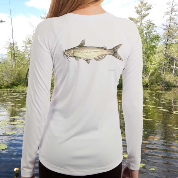 Channel Catfish | Ladies Solar Long Sleeve Shirt