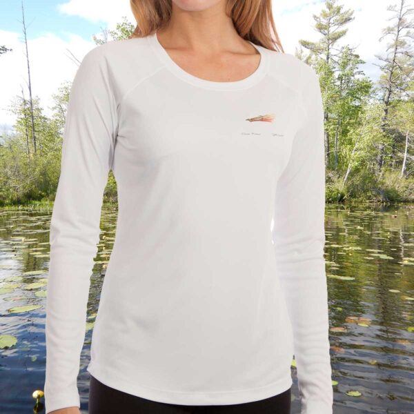 Walleye | Ladies Solar Long Sleeve Shirt - Image 2