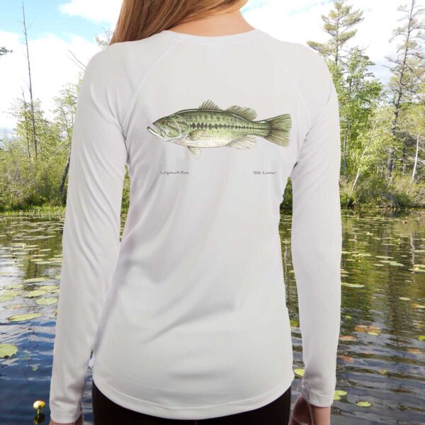 Largemouth Bass | Ladies Solar Long Sleeve Shirt