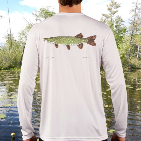 Northern Pike | Solar Long Sleeve Shirt - Image 3