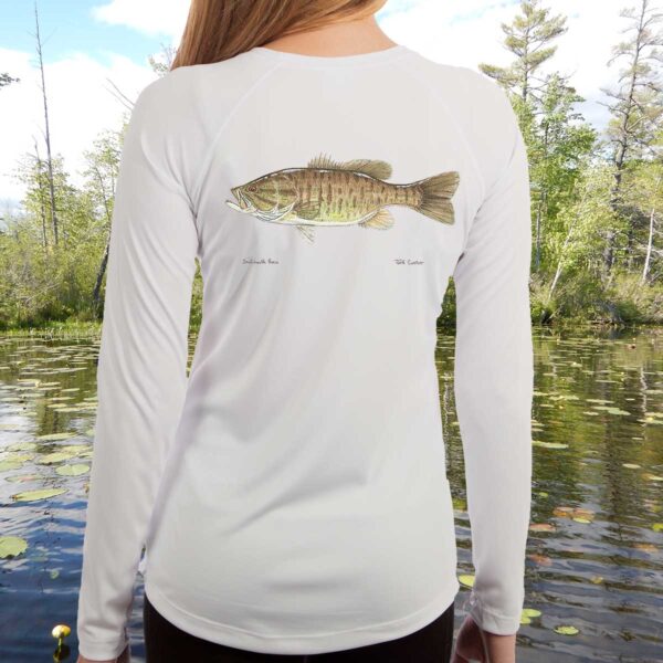 Smallmouth Bass | Ladies Solar Long Sleeve Shirt